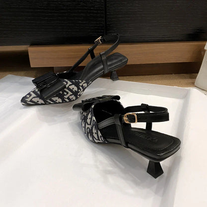 Sexy, elegant, versatile party women's shoes, new women's banquet beautiful slim heeled sandals
