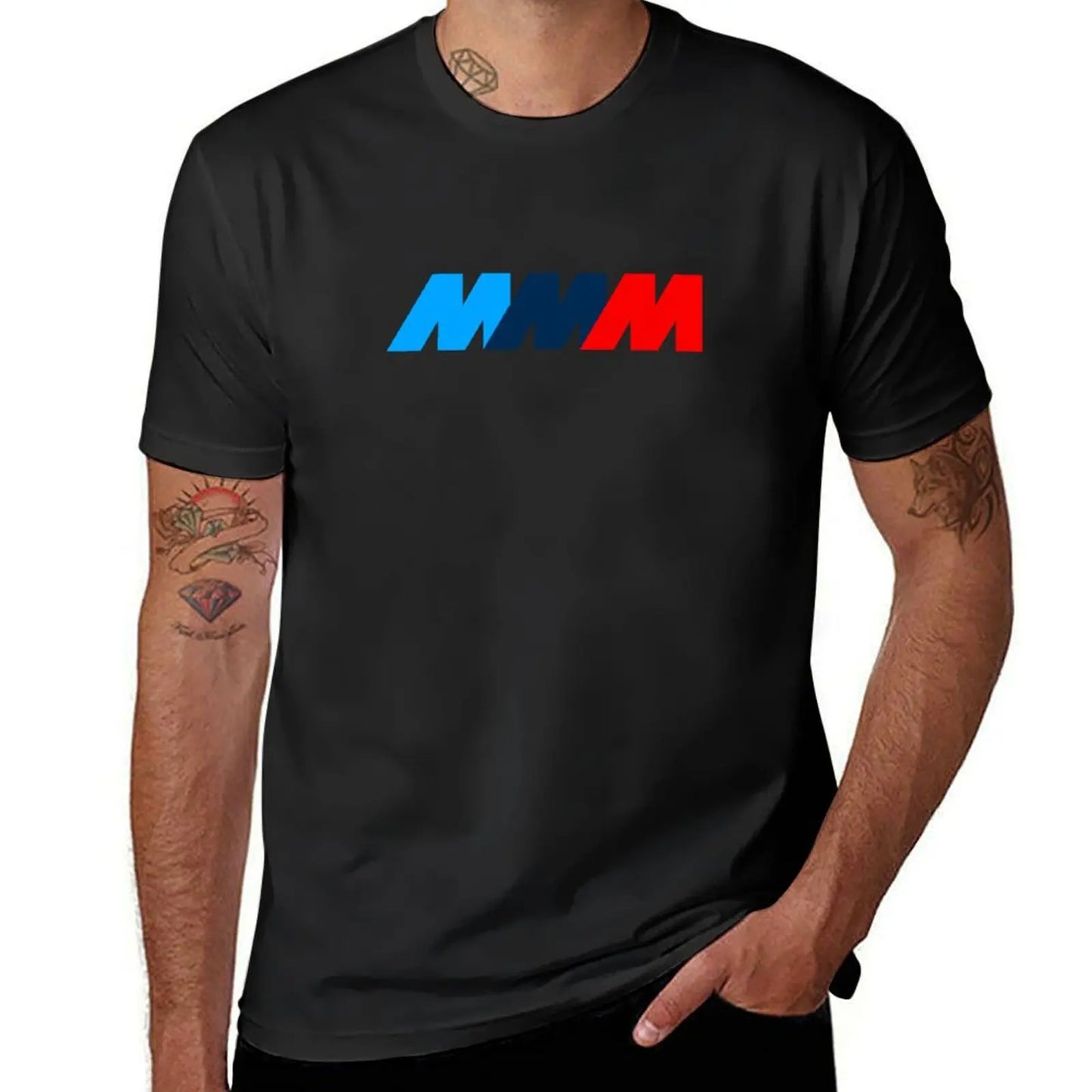 Bimmer M Series Badge High Performance T-Shirt funnys oversized tees aesthetic clothes fitted t shirts for men