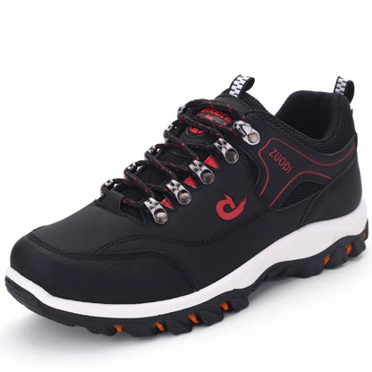 2025 New lightweight casual sports shoes, men's plaque-sized running shoes, loafers, walking and outdoor hiking shoes