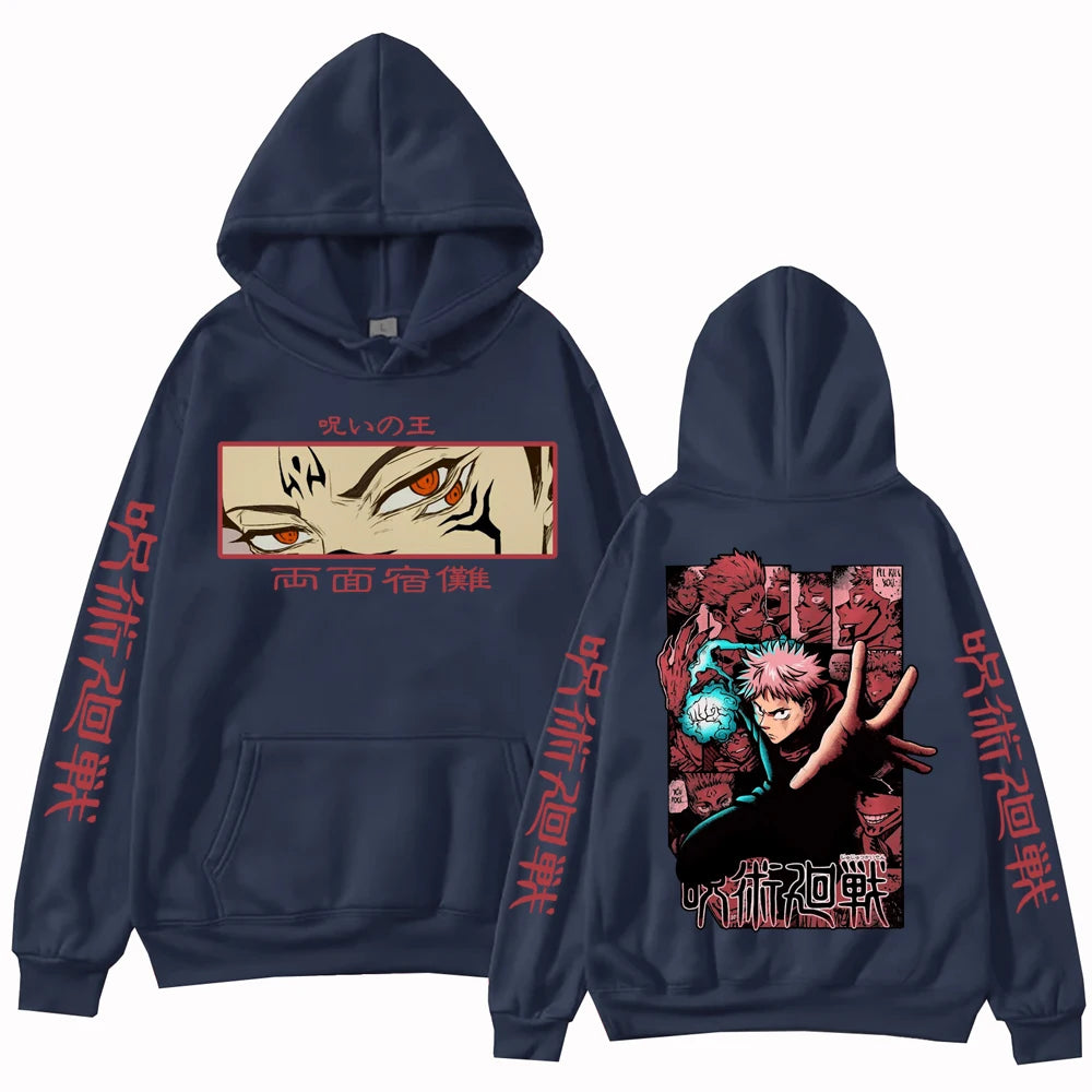 Hoodie Man Woman Harajuku Long Sleeve Pullover Tops Sweatshirt Gift