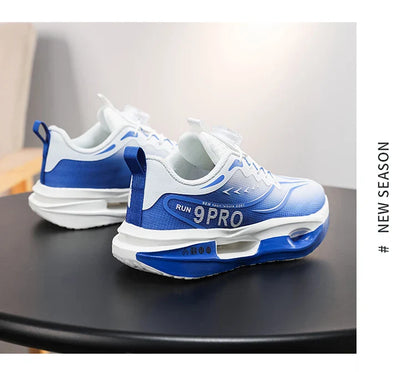 New Cushioning Running Shoes for Childrens Lightweight Sport Shoes Breathable Casual Sneakers Non-Slip Outdoor Boy Girl Training