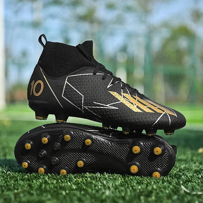 New Unisex Football Boots Professional Non-slip Soccer Shoes Outdoor Drop Shipping Futsal Match Training Sport Sport Sneakers