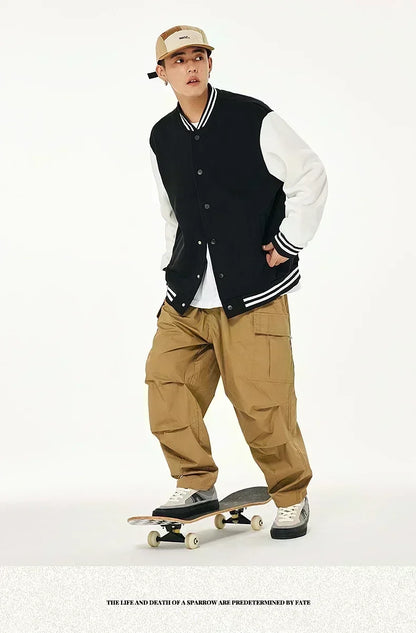 Baseball Clothing High Quality Baseball Jacket Men's Casual Trendy Autumn and Winter Clothing Popular