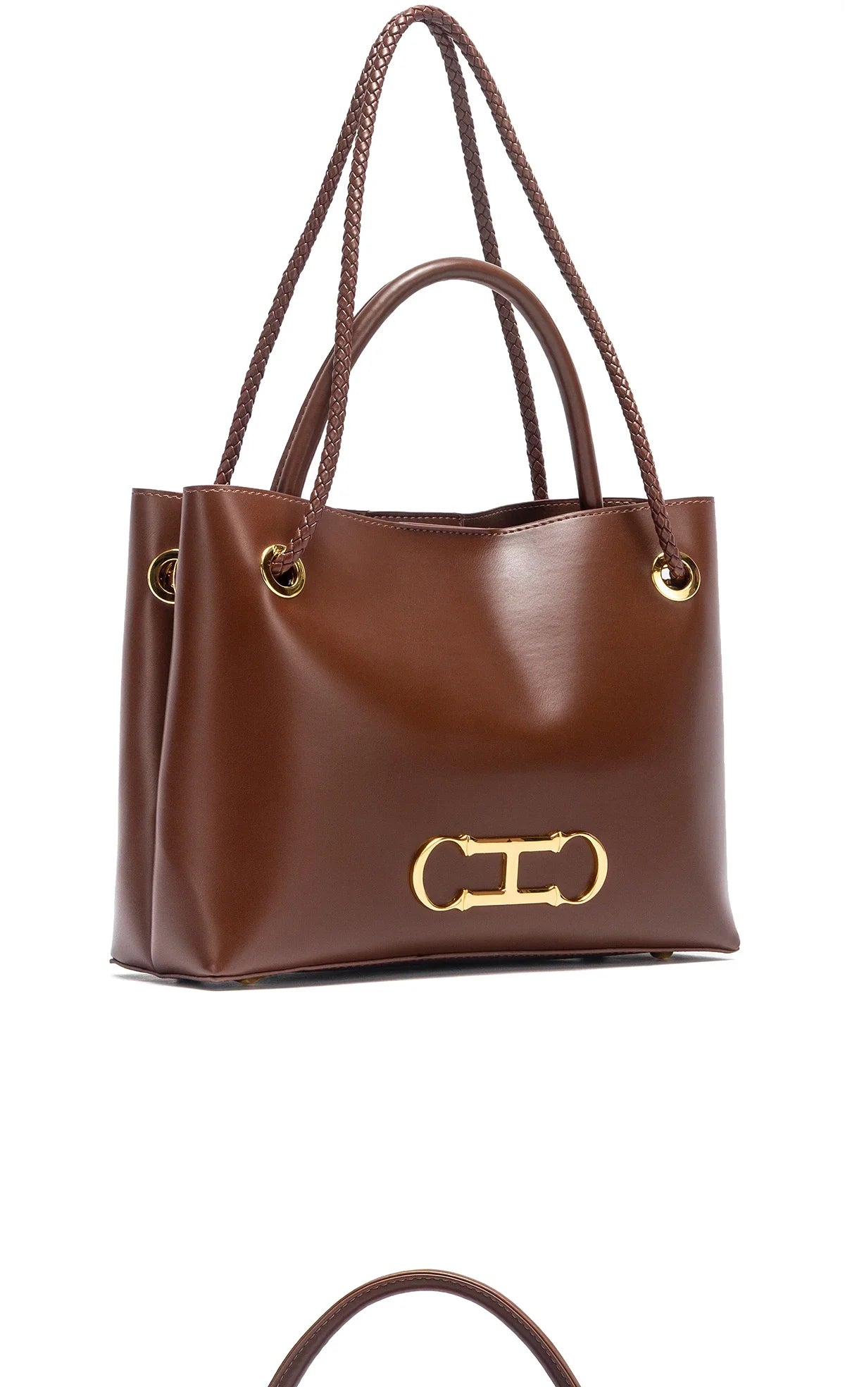 Women's handbag 2025 autumn new black minimalist tote bag dual-use commuting women's bag