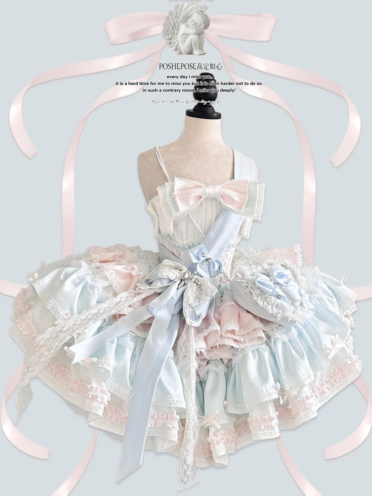 Girls Birthday Lolita Dress 2024 Spring and Summer Women's Tube Top Satin Bowknot Slim Pettiskirt Short Mini Party Dress