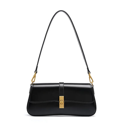 Women Genuine Leather Shoulder Bag Female Fashion Handbag Totes Small Underarm Bag Casual Daybag Mini Purse -KG1313