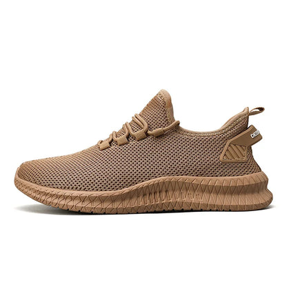 Summer Mesh Men Shoes Breathable Mens Sneakers Trendy Lightweight Walking Big Size Man Tenis Shoes