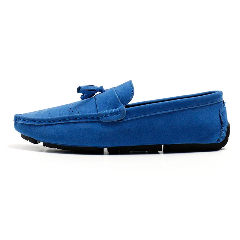 Loafers Men Casual Shoes Tassel Brogue Shoes Men Loafers Moccasins Breathable Slip on Big Size Driving Loafers for Men Shoes
