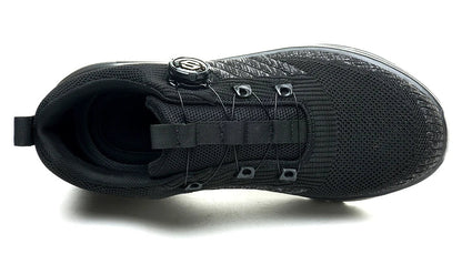 New Men's Rotary Buckle Safety Shoes Anti-Impact Anti-Piercing Lightweight Work Boots Fashion Sporty Design for Outdoor Pro