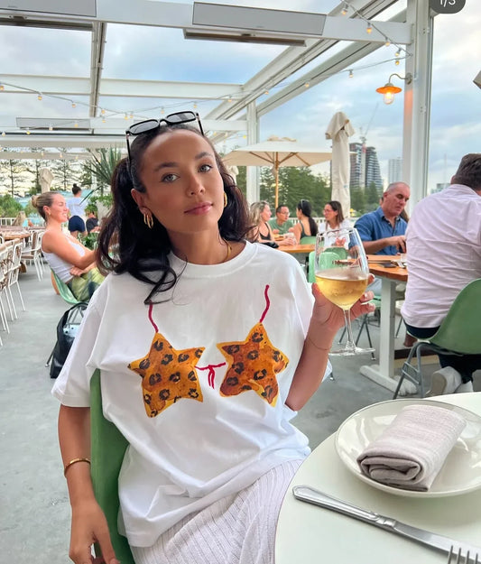 Summer American Ins Casual Printing Graphic T-shirt Street Clothing Women's Gothic Personality Oversized Y2K Half-sleeved Top