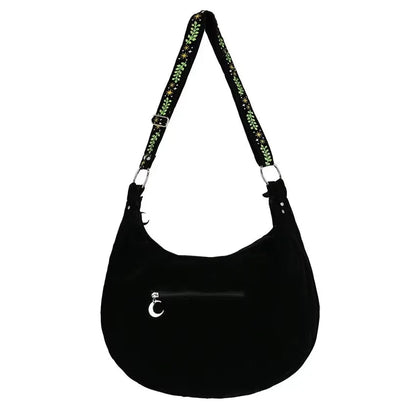 Women's Shoulder Bag High Quality Gothic Embroidery Famous Brands Designer Crossbody Bag Large Capacity Exquisite Female Bags