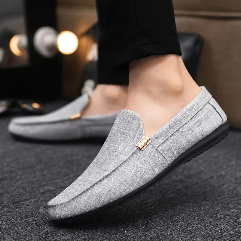 Fashion Men Casual Shoes Luxury Brand Men Loafers Breathable Comfort Slip-on Mens Driving Shoes lightweight Lazy Shoes Moccasins
