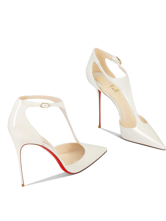 New summer style slim heeled beige high heels for women with pointed fashion, versatile with qipao