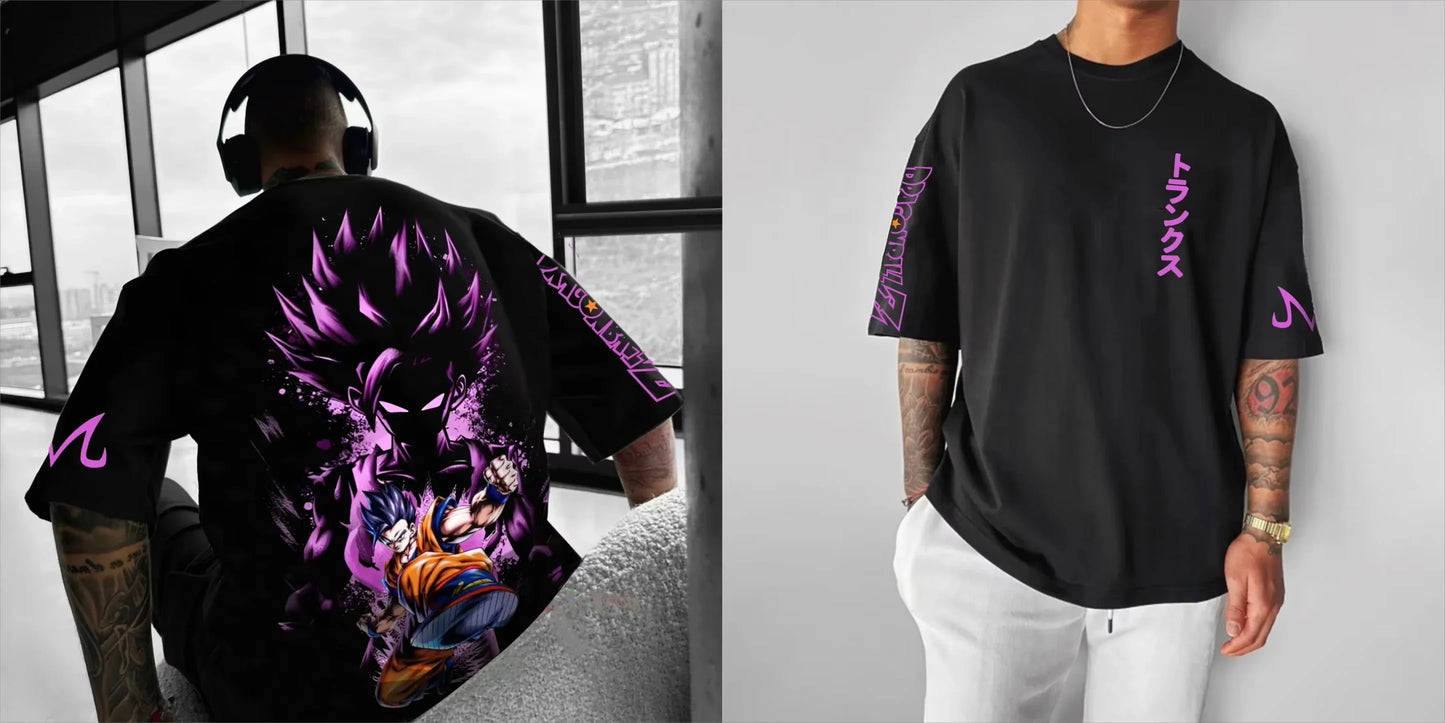 T-Shirt New Men's Street Hip Hop Loose Casual Street Trend Parent-Child Short Sleeve Top