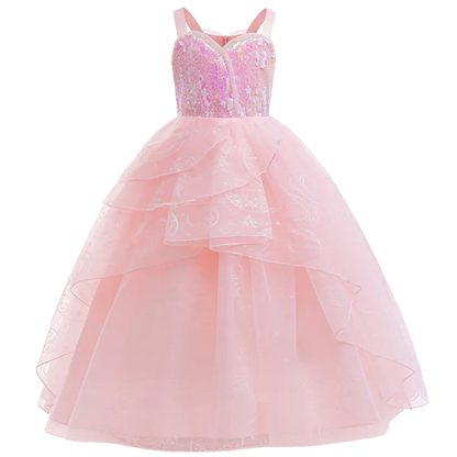 Cinderella Anna Elsa Costume Children Princess Dress for Girls Kids Cosplay Snow White Christmas Carnival Party Disguise Outfit
