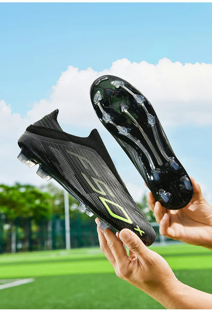 New Men Soccer Shoes Cleats Grass Futsal Comfortable Turf Football Boots Sports Ultralight FG/TF Non Slip Indoor Adult Sneakers