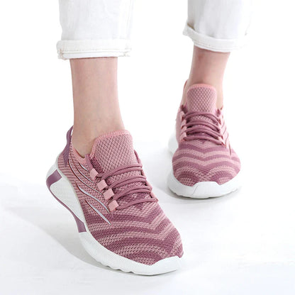 Pink women's safety shoes Steel head anti-smash Light soft breathable work shoes Women's outdoor industrial safety shoes