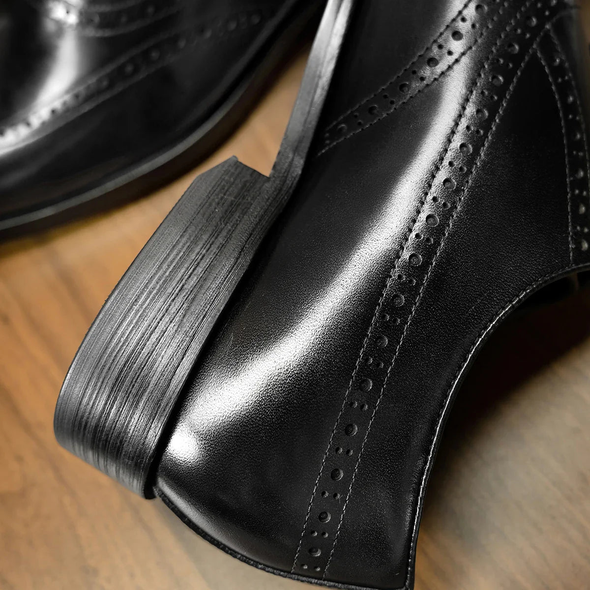 Men Casual Dress Shoes Patchwork Oxford Genuine Leather Formal Shoes for Male Party Dinner British Footwear