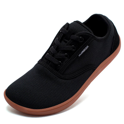 Wide-Toe-Box Barefoot Shoes for Men Minimalist Breathable Comfortable Trail Walking Shoes