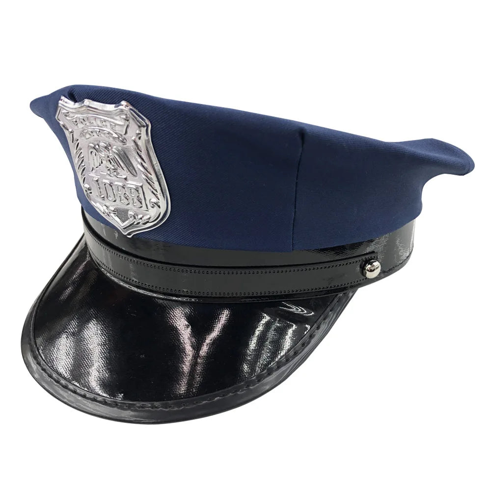 Men Women Baseball Caps Adult Adjustable Captain Costume Admiral Hat Y2K Cosplay Sailor Pilot Hat For Costume Party Performance