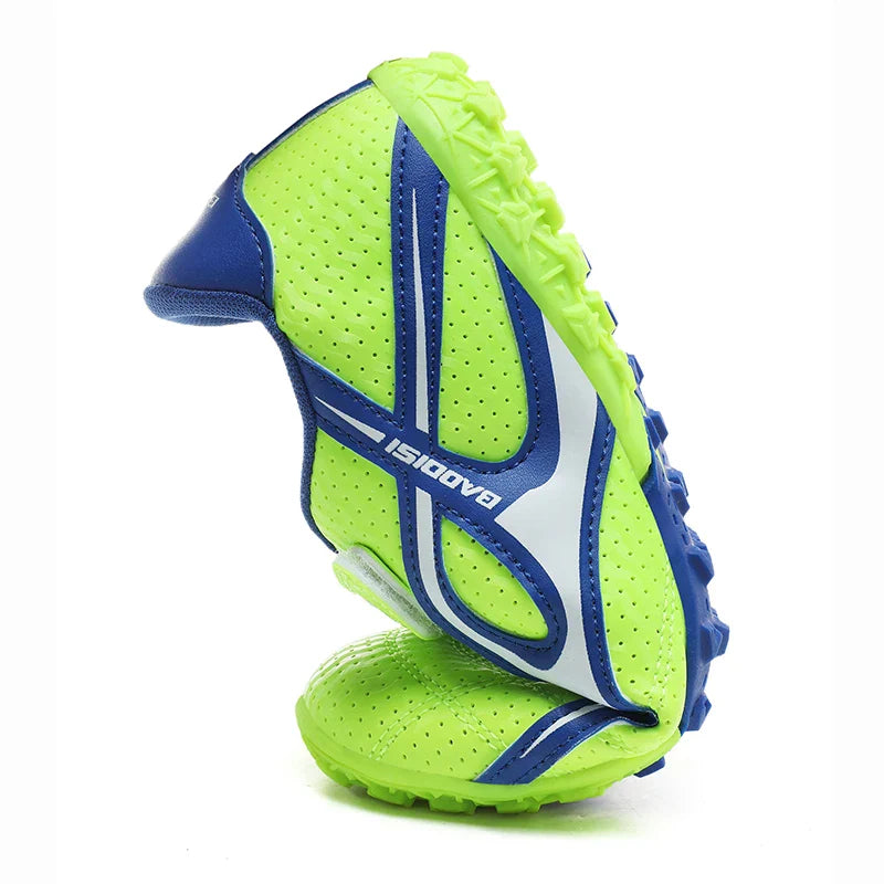 Kids Unisex Soccer Shoes Boys Grils Football Boots Non-Slip Training Indoor Outdoor Athletic Shoes Breathable Ultralight Sports