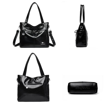 Genuine Brand Soft Leather Ladies Handbags Luxury Designer Shoulder Bags  New Classic High Quality Crossbody Bags for Women