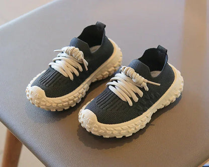 Sport Running Soft Casual Breathable Spring Autumn Baby Boys Girls Bottom Non-Slip Kids Sneakers Children Shoes