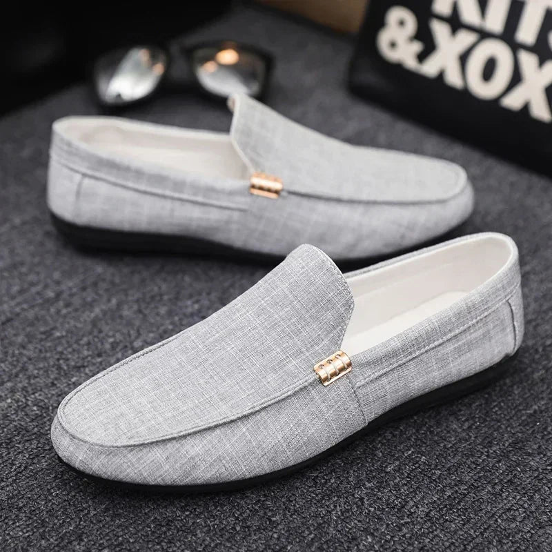 Fashion Men Casual Shoes Luxury Brand Men Loafers Breathable Comfort Slip-on Mens Driving Shoes lightweight Lazy Shoes Moccasins