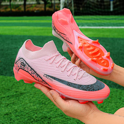 New Men's Football Boots Training FG Top Quality Sneakers Non-Slip Soccer Shoes Cleats Wholesale Drop Shipping Unisex Adult