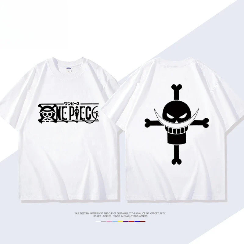 Printed Short Sleeve T-shirt Men's Women's Fashion Loose Cotton Top