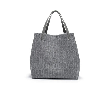 Fashionable Classic New Solid Color Outer Bag Women's Handbag Exquisite Handcrafted Weaving Large Capacity Handbag