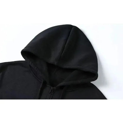 Z Zip Hoodies Japanese Anime Gogeta Graphics Sweatshirt 100% Cotton Autumn Winter Sportswear Harajuku Y2K Tops
