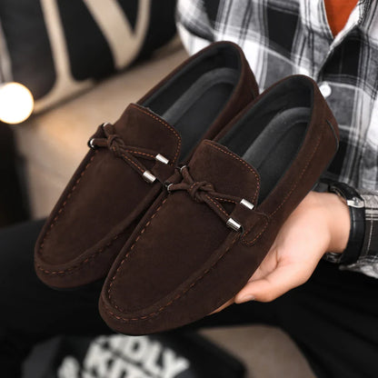 Men Loafers Soft High Quality Spring Autumn Shoes Men Casual Shoes Warm Slip on Flats Driving Shoes