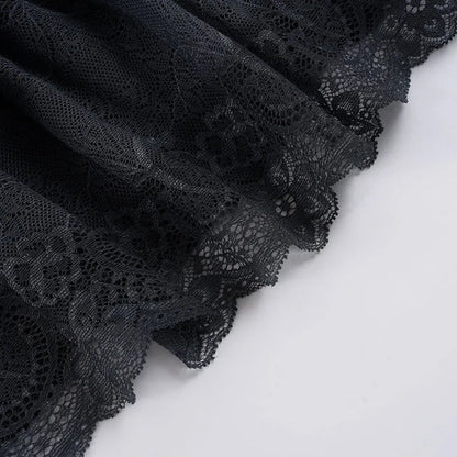 Sweet Cute Lace Fluffy Cake Skirt Korean Casual Elastic Low Waist Mini Skirt Y2K Women Clothing Summer Harajuku 2026