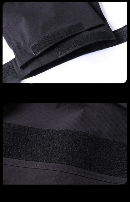 Quick Drying Workwear Suit Men Combat Elastic Tactical Training Set Multi Pocket Man Security Staff Uniform Cargo 2pcs Suits