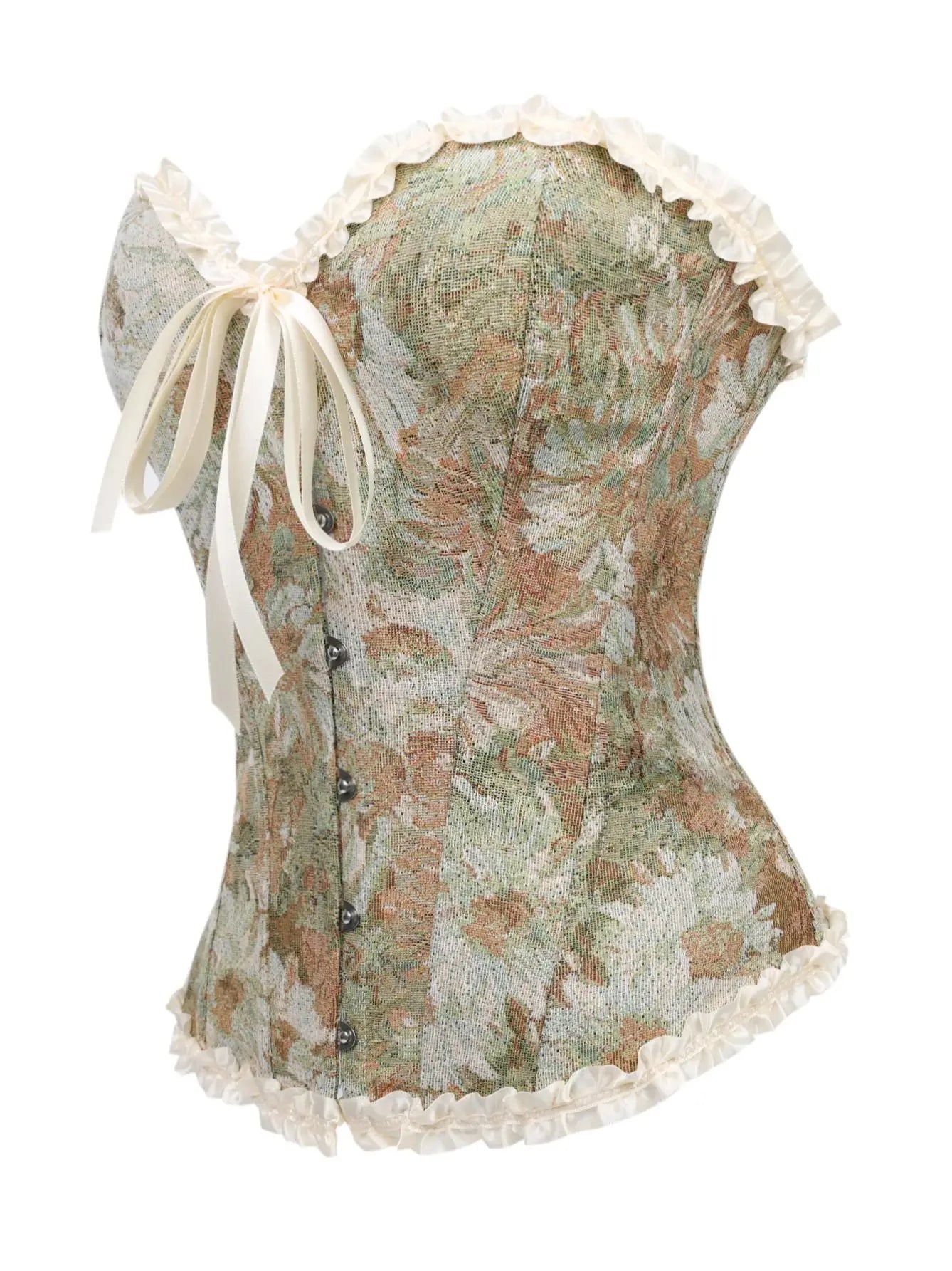 There are lace body-shapingwaist-cinchingchest-supporting corsets and ladies' court shaping tops