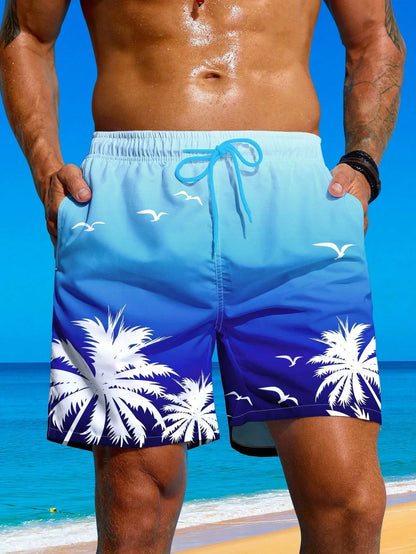 Swim Trunks Quick Dry Board Shorts Bathing Suit Breathable Drawstring With Pockets for Surfing Beach Summer Men's Swim Shorts5XL