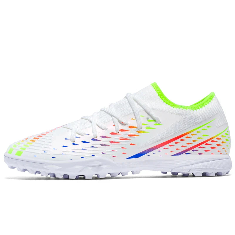 Soccer Shoes Men's Women TF/FG Football Boots Non-Slip Cleats Traning Grass Sneakers Teenagers Outdoor Breathable Sport Footwear