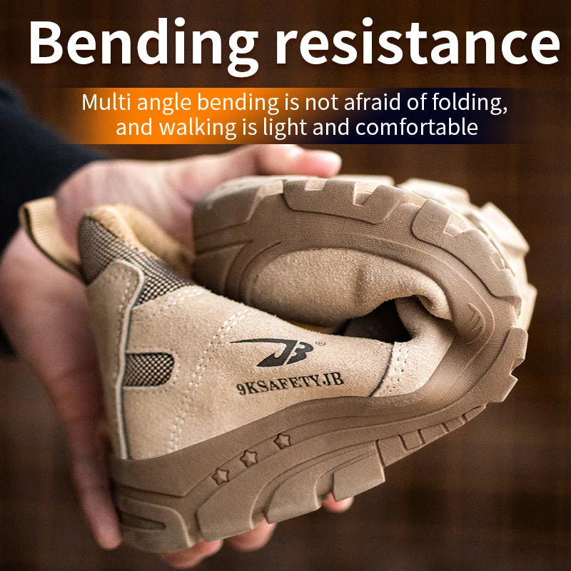 Puncture-Proof Safety Shoes Insulation Men Work Boots  Composite Toe Welder Protective Shoes Indestructible Work Shoes Sneakers