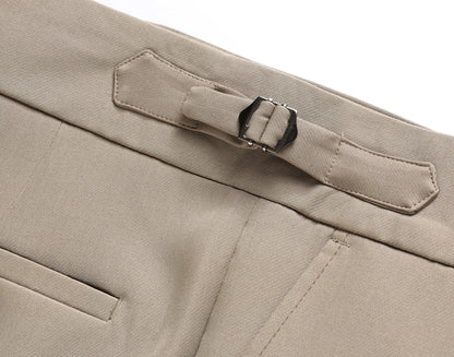 The Latest Men's Three-Piece Suit with Notch Lapels and Adjustable Waistband, High-End Men's Suit for Weddings, Dinner Parties, Work, Business, and Casual Occasions, a Gift for Dad or Husband, Wedding Attire