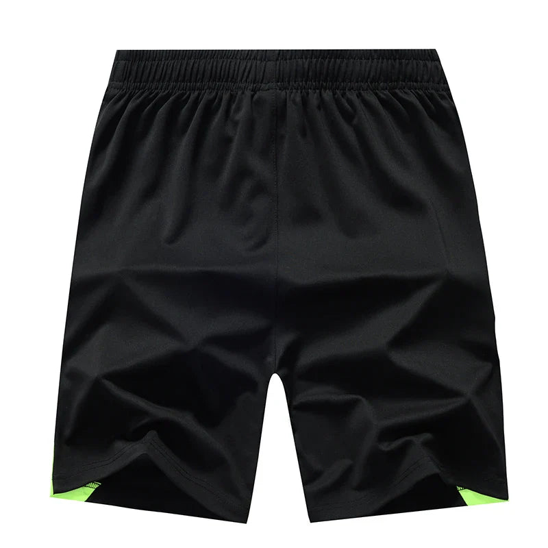 Hot Men's Casual Fashion Knitted Ice Silk Sports Shorts Loose Size Fashion Trendy Air Conditioned Pants