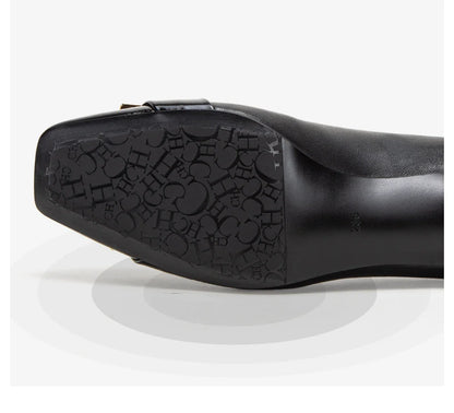 Women's High Heels 2026 New High Quality Sheepskin Black High Heels Commuting Evening Shoes
