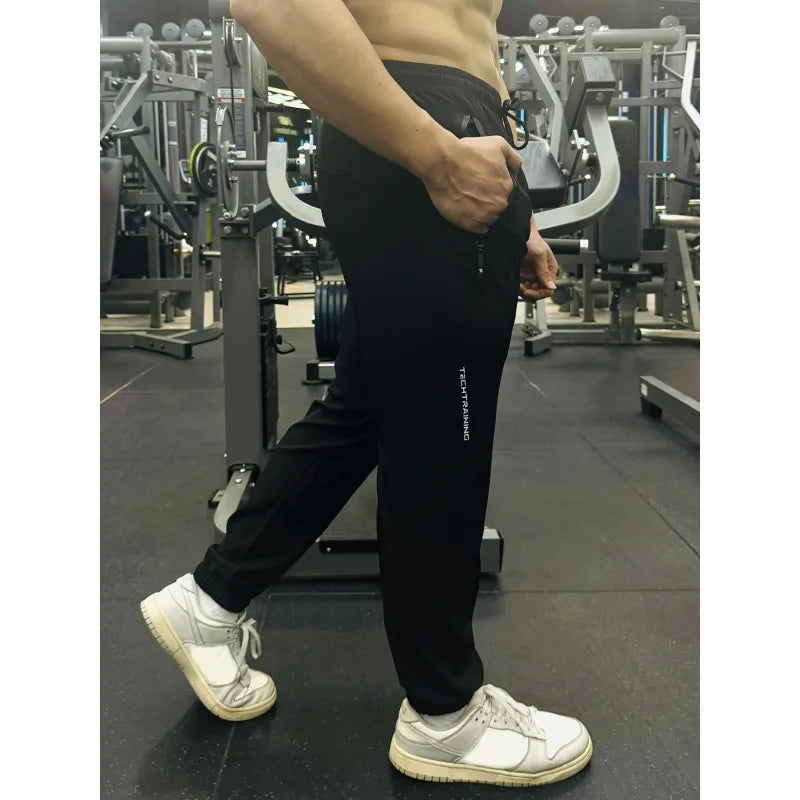 Summer Thin Casual Sports Jogging Pants For Men Casual Leggings Trousers Football Man Sweatpants Gift Men's Fishing Jogger Gym