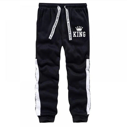 King Printing Mens Tracksuit Hot Sales Casual Hoodie Pants Streetwear Outdoors Mens Clothing Single Piece Sweatshirts Sweatpants