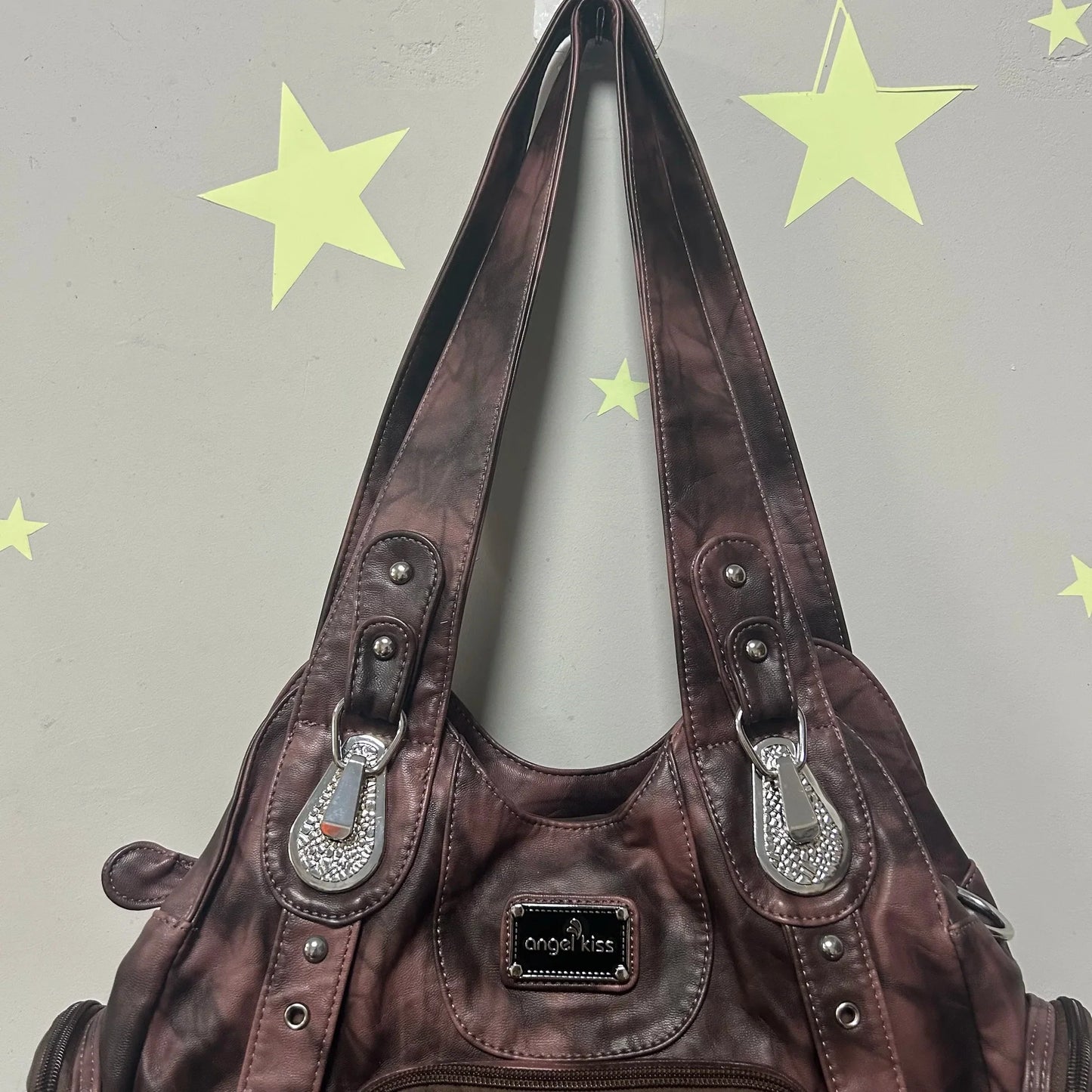 Vintage Bag Women Fashion Handbags PU Leather Shoulder Bags Female Satchel Big-capacity Shoulder Purse Bag bolsa feminina