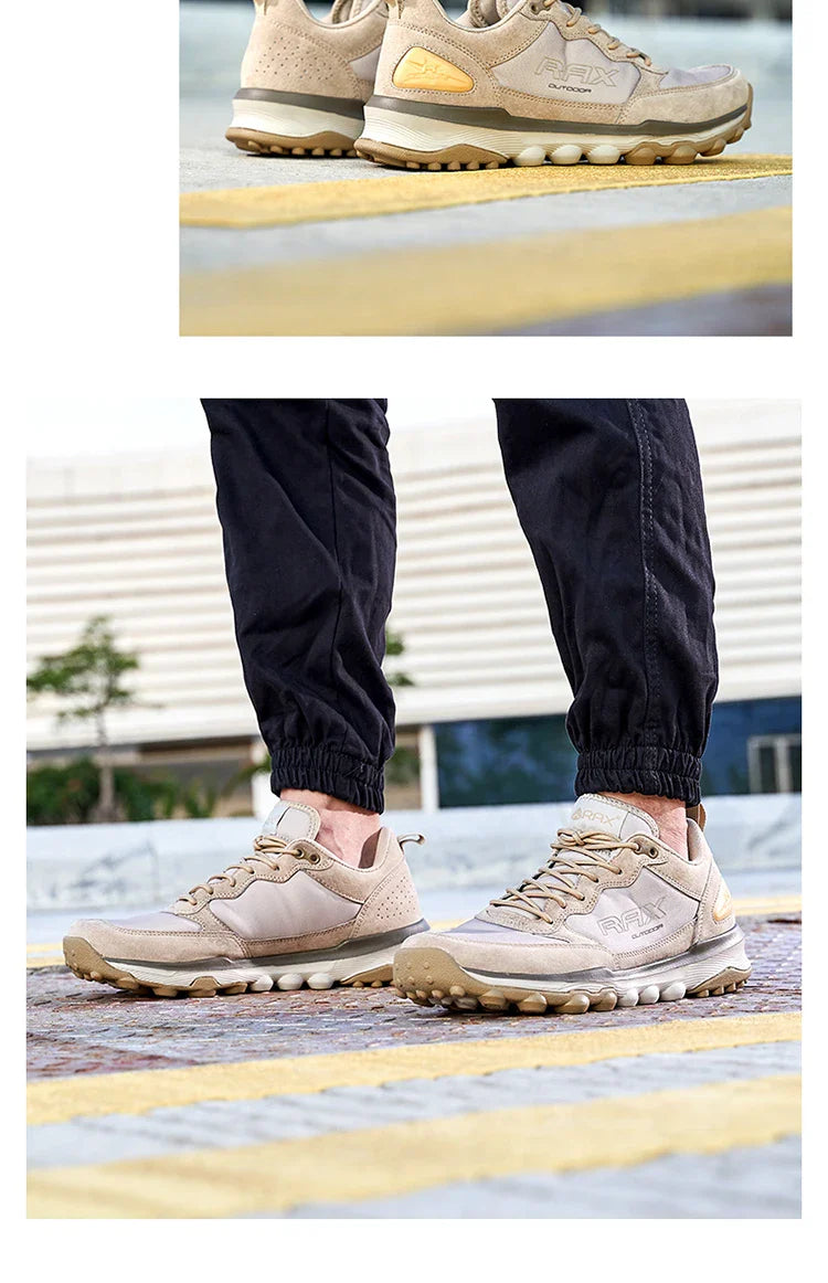 Tênis Masculino Respirável para Caminhada e Trekking Leve, Calçado Esportivo para Homens, Tênis Masculino para Esportes ao Ar Livre