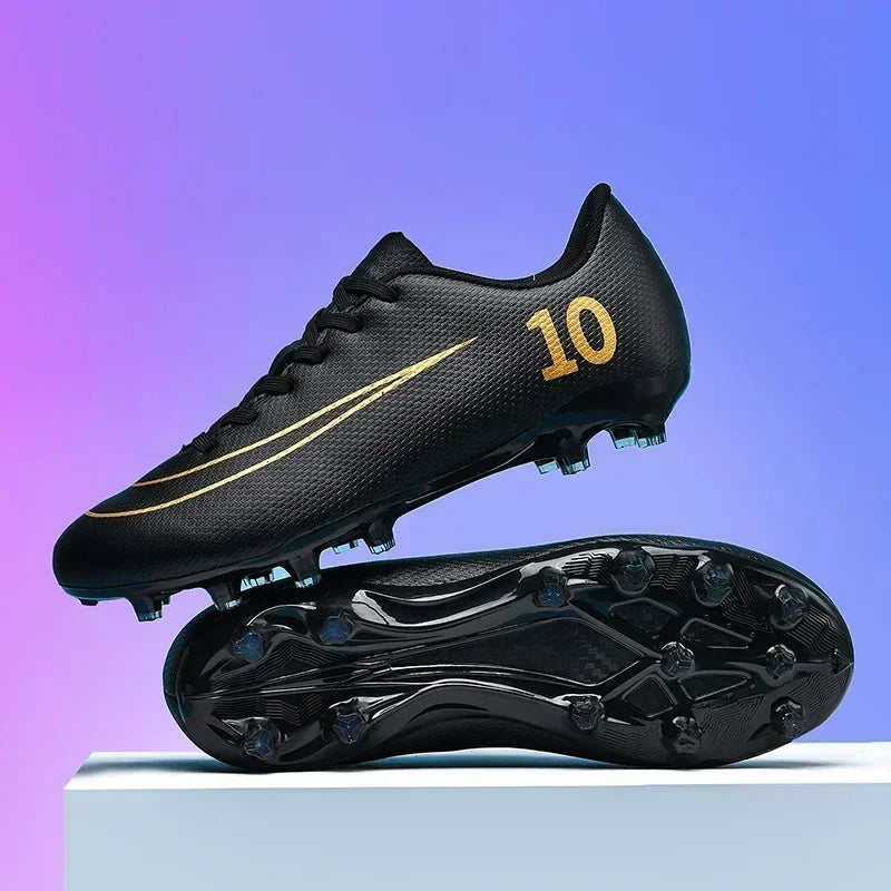 New Men Football Boots Professional Soccer Shoes Training Outdoor Adult Kids Ultralight TF/FG Sports Shoes Futsal High-quality