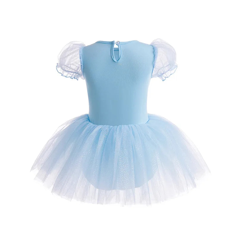 Girl Ballet Dancing Dress Party Fancy Sequined TUTU Dress Princess Girl Clothes Baby Girl Stage Shows Party Costumes