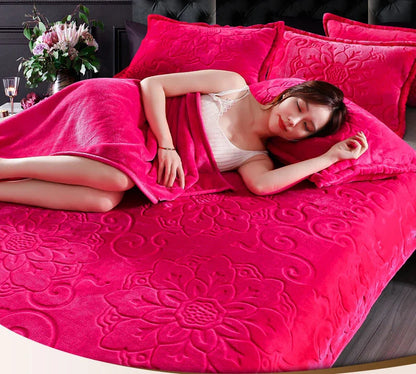 Soft Warm Solid Velvet Blanket Autumn Winter Warm Couch Bed Throw Blankets Home Decor Sofa Cover Bedding Bedspread Blanket