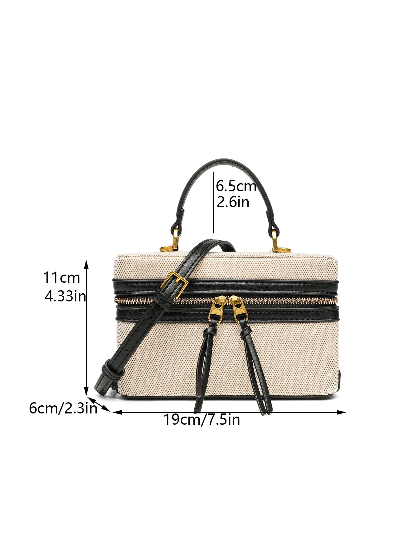 Fashionable versatile box bag brown one shoulder trendy hand-held hard fashionable small square bag